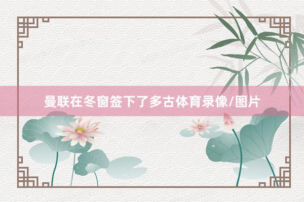 曼联在冬窗签下了多古体育录像/图片